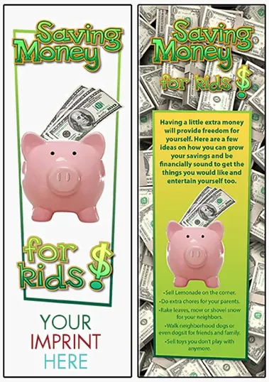Saving Money Bookmark